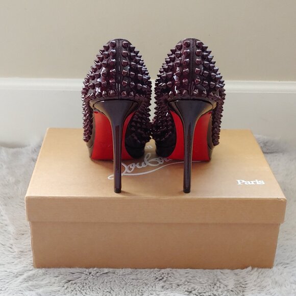 CHRISTIAN LOUBOUTIN Spikes Pumps - Picture 4 of 14